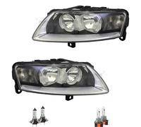 Set Fanali Destra Sinistra H7/H15 per Audi A6 Avant 4F5 C6 4F2 Incl. Lampade