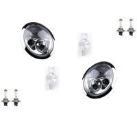 Set Fanali Fronte Adatto A per BMW Mini R50 R53 01-04 + H7 L R + Indicatore