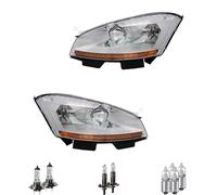 Set Fanali Giallo H1/H7 per Citroën C4 Picasso I UD_ Ua _ Incl. Osram Lampade