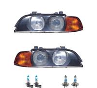 Set Fanali Giallo Indicatore Elettrico Incl. Osram Lampade per BMW 5er E39