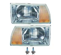 Set Fanali Giallo Indicatore Manuale Incl. Osram Lampade H4 per Citroën Visa