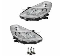 Set Fanali H7/H7 per Renault Clio III BR0/1 CR0/1 KR0/1_ Incl. Lampada
