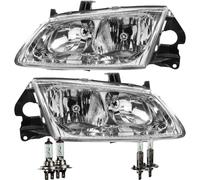 Set Fanali per Nissan Almera N16 Anno Fab. 2000-09 2002 Bianco Incl. Osram