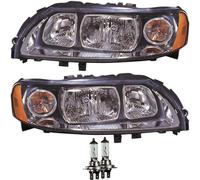 Set Fanali per Volvo S60 Anno Fab. 03 2004-2009 H7 + H9 Incl. Osram Lampade