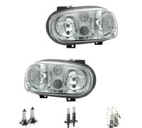 Set Fanali Sinistra Destra H1/H3/H7 per VW Golf IV 1J1 1J5 1E7 Incl. Lampade