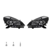 Set Fanali Sinistra Destra H1/H7/H7 per Renault Clio III BR0/1 Incl. Lampade