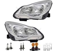 Set Fanali Sinistra Destra H1/H7/PSY24W per Opel Corsa D S07 Incl. Lampade