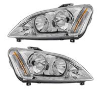 Set Fanali Sinistra Destra Indicatore Giallo Elettrico H7 per Ford Focus,