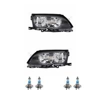 Set Fanali Sinistra Destra Titan Incl. Osram Lampade H7 per BMW 3er Touring