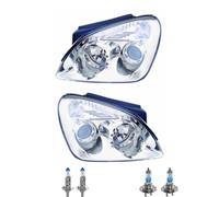 Set Fanali Trasparente Indicatore Incl. Osram Lampade H7 H1 per Kia Carens III