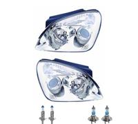 Set Fanali Trasparente Indicatore Incl. Osram Lampade H7 H1 per Kia Carens III