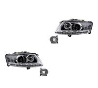 Set Fanali Xenon Adatto A per Audi A6 4F 10/2008-03/11 D3S H7 L& R + di Nebbia