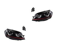 Set Fanali Xenon Adatto A per VW Golf VII 5G1 BA5 12-16 D3S H7 L&R + Nebbia