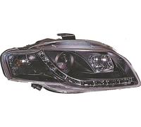 Set fari ant TUNING A4 04-07 Cabrio 06-09 neri diurna DRL LED DAYLINE R87