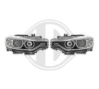 Set fari ant TUNING angel eyes 3D diurna Serie3 F30 F31 12-15 neri alog LED
