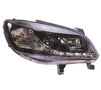 Set fari anteriori TUNING AFIRA A 1999-2005 neri luce diurna DAYLINE LED