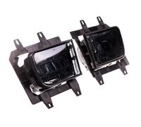 Set Fari Antinebbia LLCTOOLS Vetro Trasparente Smoke H3 Per BMW E30 Facelift