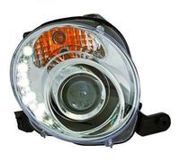 SET FARI DESIGN 500, COMPATIBILE CON DRAGON-LIGHTS 07-15 VETRO