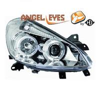SET FARI DESIGN CLIO, ANGEL EYES 05-09 VETRO TRASPARENTE/CROMATO - 4414880
