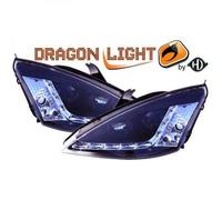 SET FARI DESIGN FOCUS, DRAGON-LIGHTS 98-01 INDICATORE NERO - 1415785