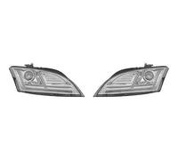 SET FARI DESIGN TT, DAYLIGHT 10-14 VETRO TRASPARENTE/CROMATO - 1041685