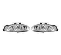 Set fari di design Civic, ANGEL EYES 92-95 VETRO TRASPARENTE/CROMATO