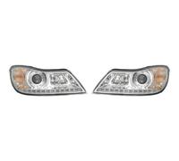 Set fari di design OCTAVIA, DRAGON LIGHTS 09-13 TRASPARENTE/CROMATO