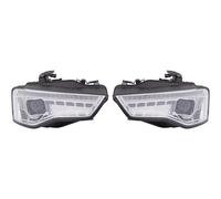 Set fari FULL LED A5, con indicatori di direzione sequenziali 12-16 supporto