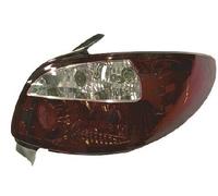 Set fari posteriori TUNING 206 1998-2010 3/5 porte rosso bianco