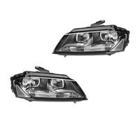 Set Fari Principali 12 V PSY24W PS19W W5W H7/H7 Alogeno FF HELLA Per Audi