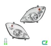 Set Fari SX/ Dx H7 HELLA per Mercedes-Benz Sprinter 3,5 Porte Box 906