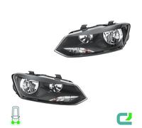Set Fari SX/ Dx W5W HELLA per VW Polo (6R1,6C1)