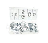 SET FASCETTE STRINGITUBO IN ACCIAIO 26PZ SERRAGGIO VITE CACCIAVITE GEKO G02812