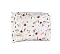 Set fasciatoio pieghevole portatile e beauty case, impermeabile, per neonato, esterno 100% cotone, prodotto in Spagna (piccolo, solo astuccio)