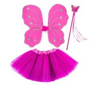 SET fatina verde tutu ali bacchetta magica