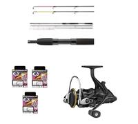 Set Feeder DAM Camaro 3 Pezzi 3,60 m Fino a 90 g + Mulinello Freilauf