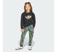 SET FELPA adidas Originals x Liberty London CREW Black 7-8A