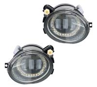 LLCTOOLS Set LED Fendinebbia per BMW Serie 3 E46 98-07 Nero Chiaro