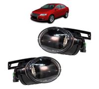 Set Fari Fendinebbia Chiaro Cromo Sx. + Re Adatto A per VW Passat 3C Modelli +