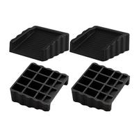 Set fermaporta - serrature stabili con impugnatura antiscivolo, robusto set di fermaporta a due vie, barriera di accesso portatile per camera da, appartamento, ufficio, toilette, dormitorio