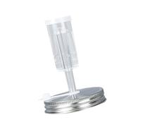 Set fermentatori impermeabili sviluppato per bottiglie a bocca larga da 86 mm Strumenti permanenti in metallo Conservazione degli alimenti salutari Risposta Materiali per la fermentazione fatti