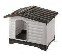 Set Ferplast Cuccia per cani Dogvilla + Cuscino Jolly marrone - Cuccia Dogvilla 110 + Cuscino Jolly L 100 x P 65 x H 3 cm