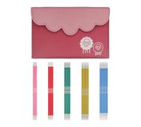 Set ferri da maglia a doppia punta KnitPro Zing - (15 cm) - Set da 5