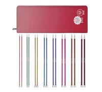 Set ferri da maglia a punta singola KnitPro Zing - (25 cm) - 2,50-6,00 mm