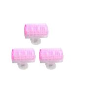 Set ferro arricciacapelli da donna Bigodini Autoadesivi In velcro For Uso Domestico Da 3 Pezzi, Soffici Arricciature Verso L'interno, Botti D'aria, Barilotto For Arricciare (Size : S)