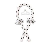 Set ferro arricciacapelli da donna Ferro Arricciacapelli A Onde Grandi, Strumento For Capelli For Parrucchiere, Sonno Pigro, Ferro Arricciacapelli Senza Calore In Gomma EVA (Size : Wit, Color : As s