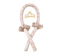 Set ferro arricciacapelli da donna Ferro Arricciacapelli A Onde Grandi, Strumento For Capelli For Parrucchiere, Sonno Pigro, Ferro Arricciacapelli Senza Calore In Gomma EVA (Size : Champagne1, Color