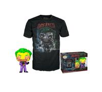 Set Figura Pop & Tee Dc Comics Joker Funko Taglia L