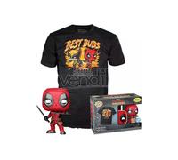Set Figura Pop & Tee Marvel Deadpool & Wolverine Funko Taglia M