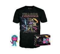 Set Figura Pop & Tee Marvel Infinity Saga Thanos Esclusiva Funko